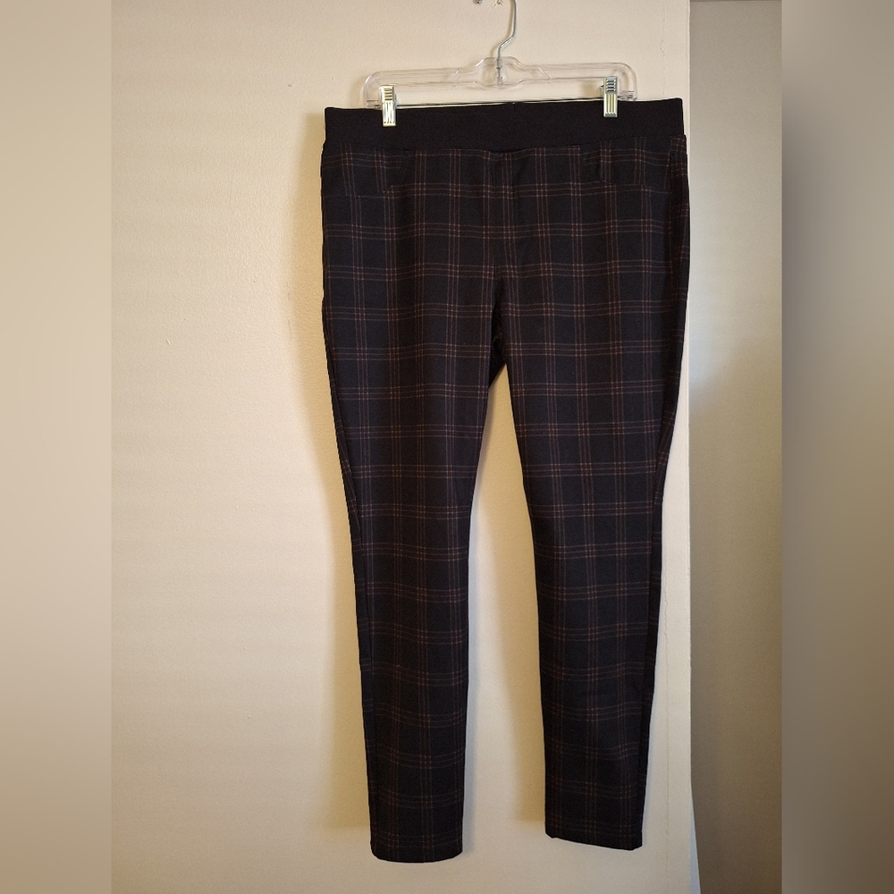 No Boundaries XXL (19) Plaid Stretch Pants